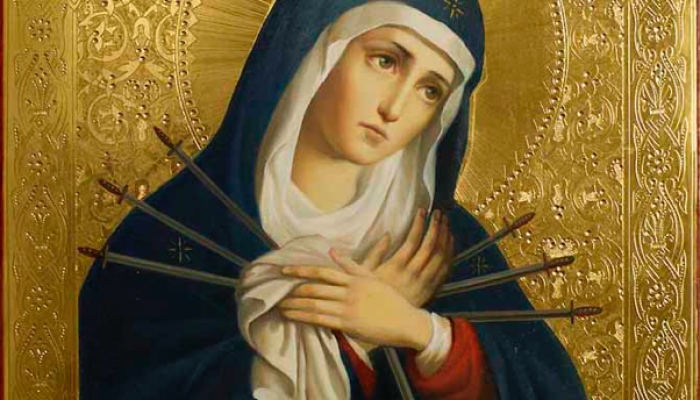 Fájdalmas Anya búcsú